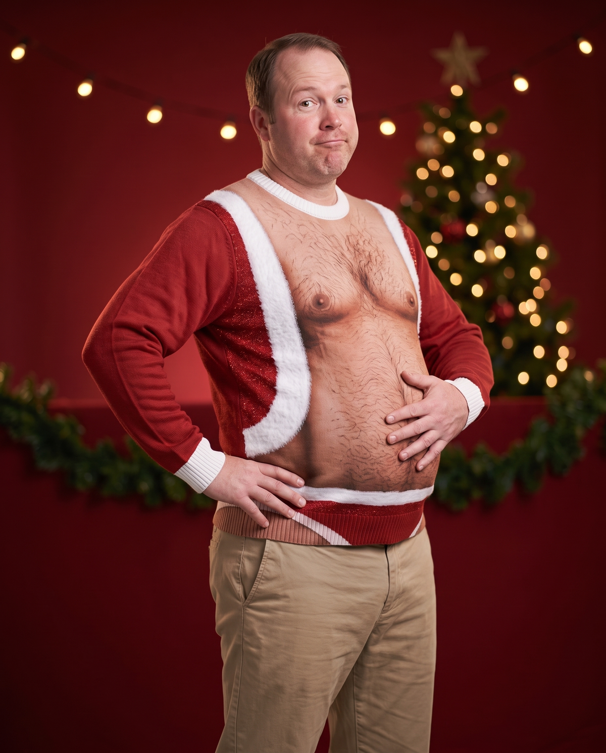 Belly Jolly™ Christmas Sweater